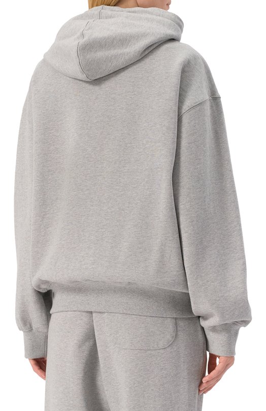 Хлопковая толстовка AECA WHITE AWCMFWBDTSZSO001C0.GREY (M) Серый  AWCMFWBDTSZSO001C0.GREY (M) Фото 4