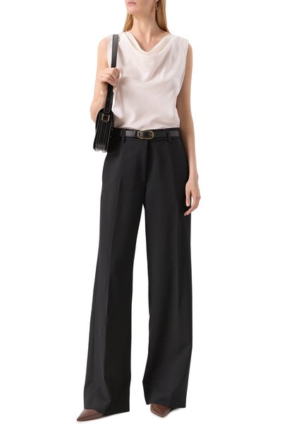 Атласный топ BOSS, арт. 50537652, фото 2