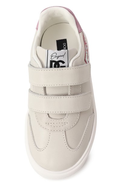 Кожаные кеды DOLCE & GABBANA, арт. DN0219/AW775/24-28, фото 4