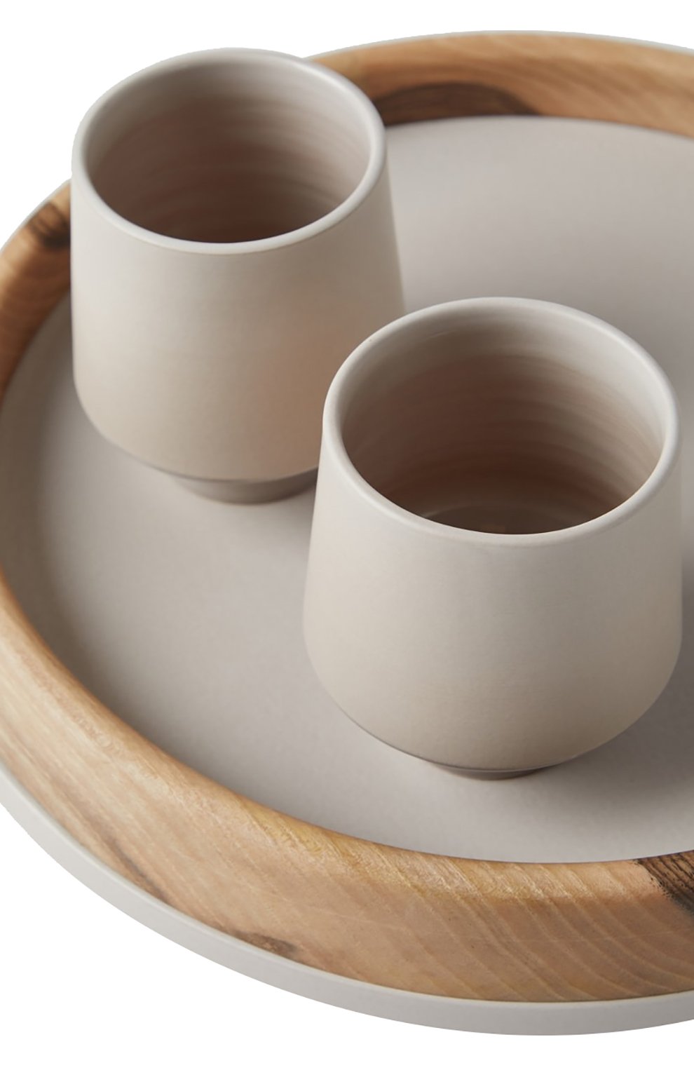 Набор для напитков с кувшином, двумя стаканами и подносом BRUNELLO CUCINELLI, арт. MLCERR0M04, фото 2