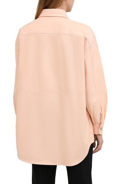 Хлопковая рубашка LOEWE, арт. S897Y02X01, фото 4