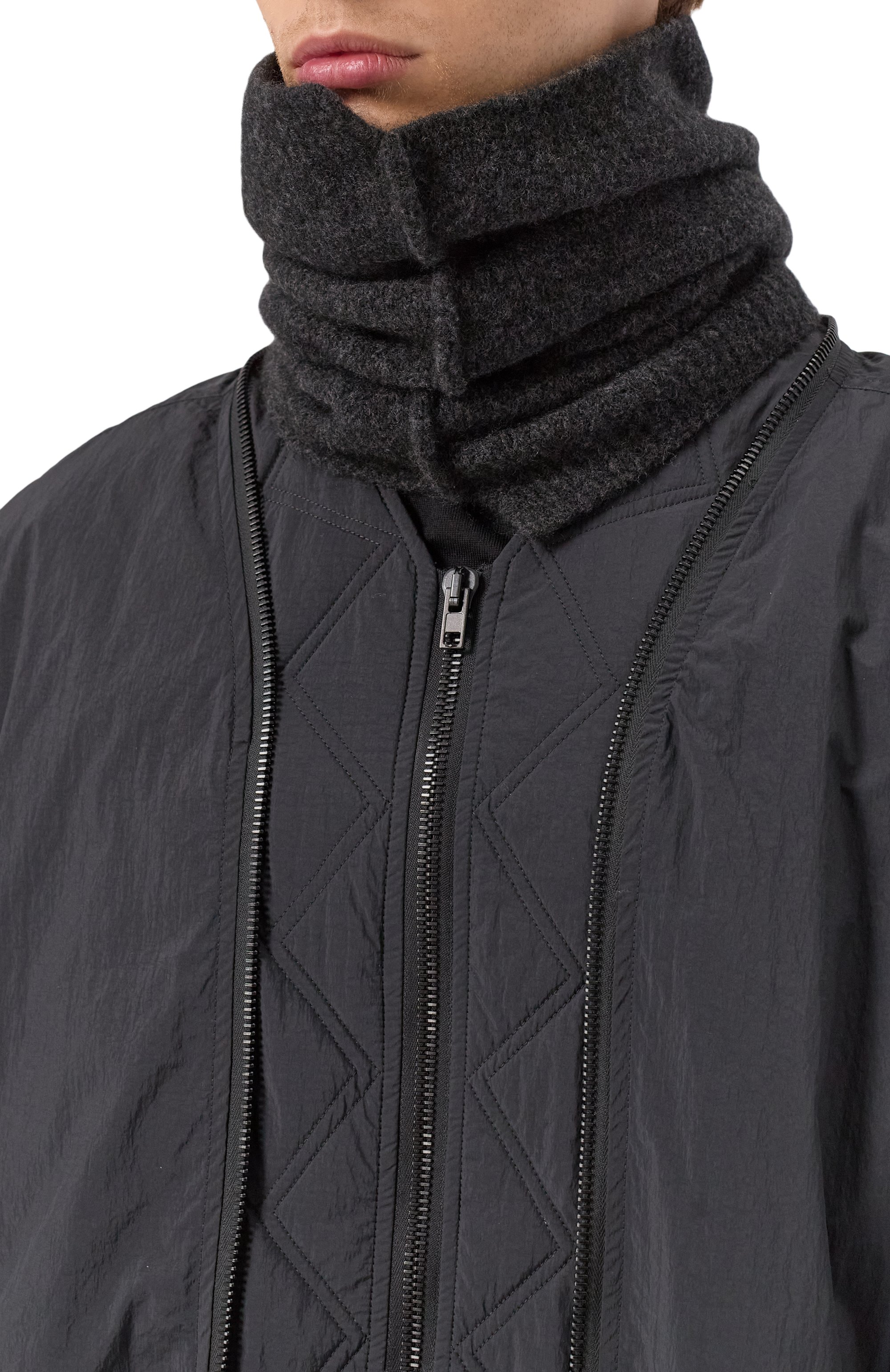 Шерстяной снуд ISABEL BENENATO, арт. GK43F25, фото 2