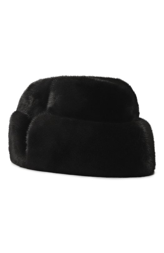 Меховая шапка Москвичка из норки FurLand 0010300110080400000 Чёрный  0010300110080400000 Фото 2