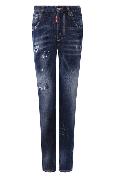 Женские джинсы с потертостями DSQUARED2, арт. S75LB0201/S30342