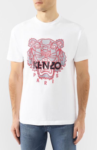 Хлопковая футболка KENZO, арт. FA55TS5114Y0, фото 3