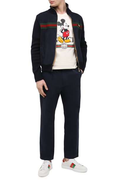 Комбинированный кардиган GUCCI, арт. 626265/XKBFK, фото 2