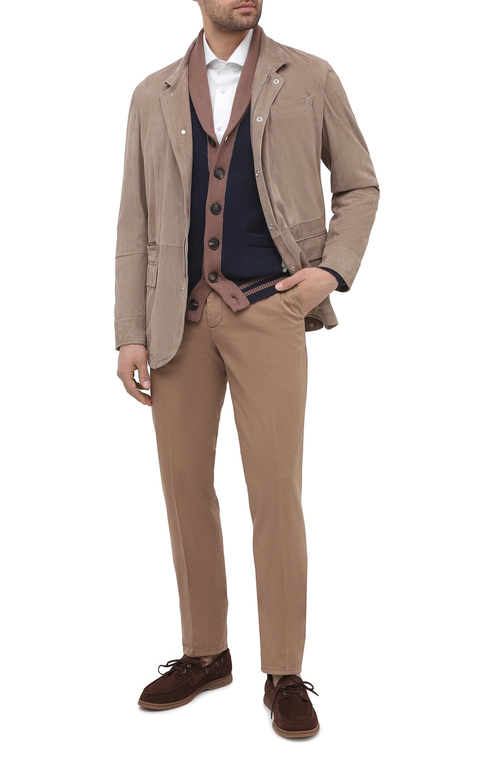 Хлопковый кардиган BRUNELLO CUCINELLI, арт. M28501406, фото 2