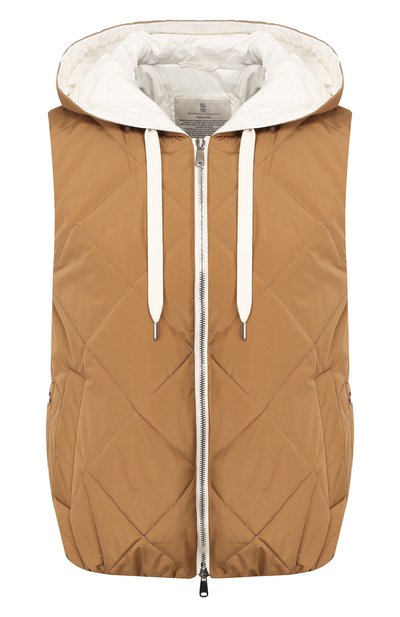 Женский пуховый жилет BRUNELLO CUCINELLI, арт. MB5258832
