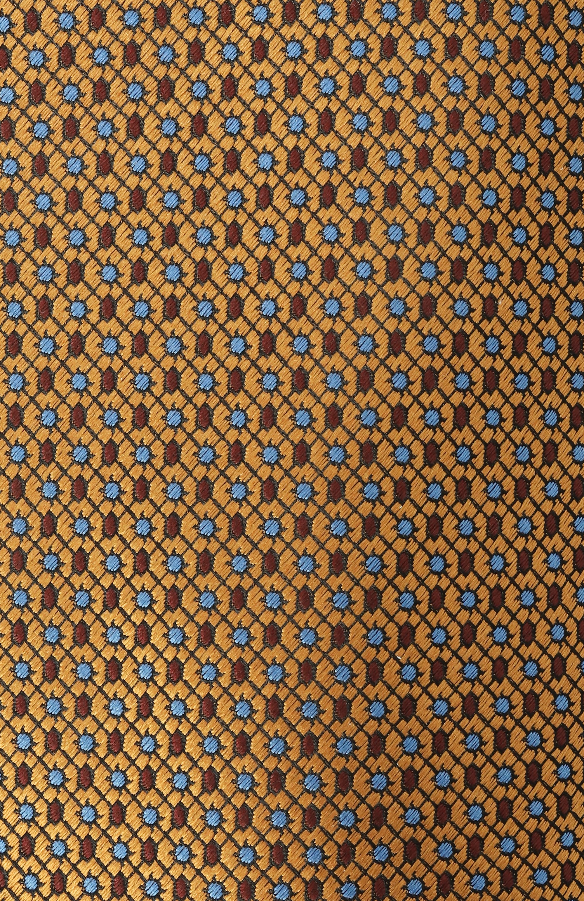 Шелковый галстук CANALI желтого цвета по цене 21000 руб., арт. 18/HJ04406, фото 4 Шелковый галстук CANALI, арт. 18/HJ04406, фото 4