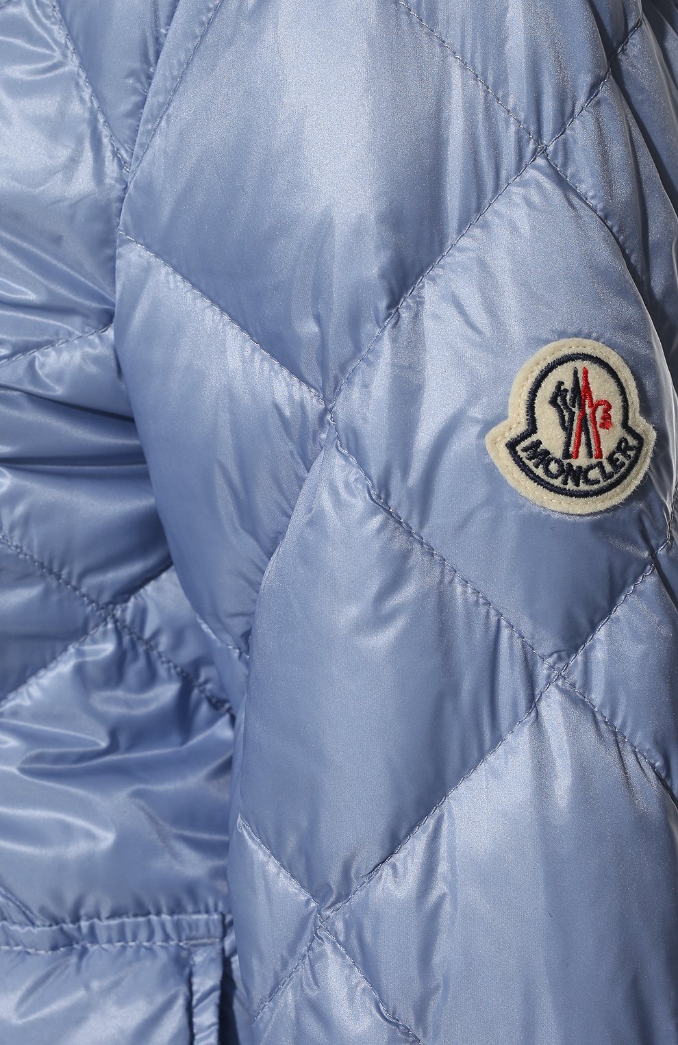 Пуховая куртка binic MONCLER голубого цвета по цене 92100 руб., арт. H1-093-1A000-05-539AQ, фото 5 Пуховая куртка binic MONCLER, арт. H1-093-1A000-05-539AQ, фото 5