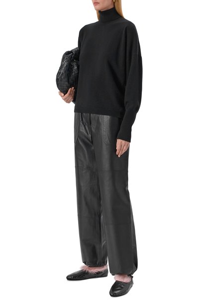 Кожаные балетки JIL SANDER, арт. J44WZ0001/P7007, фото 3