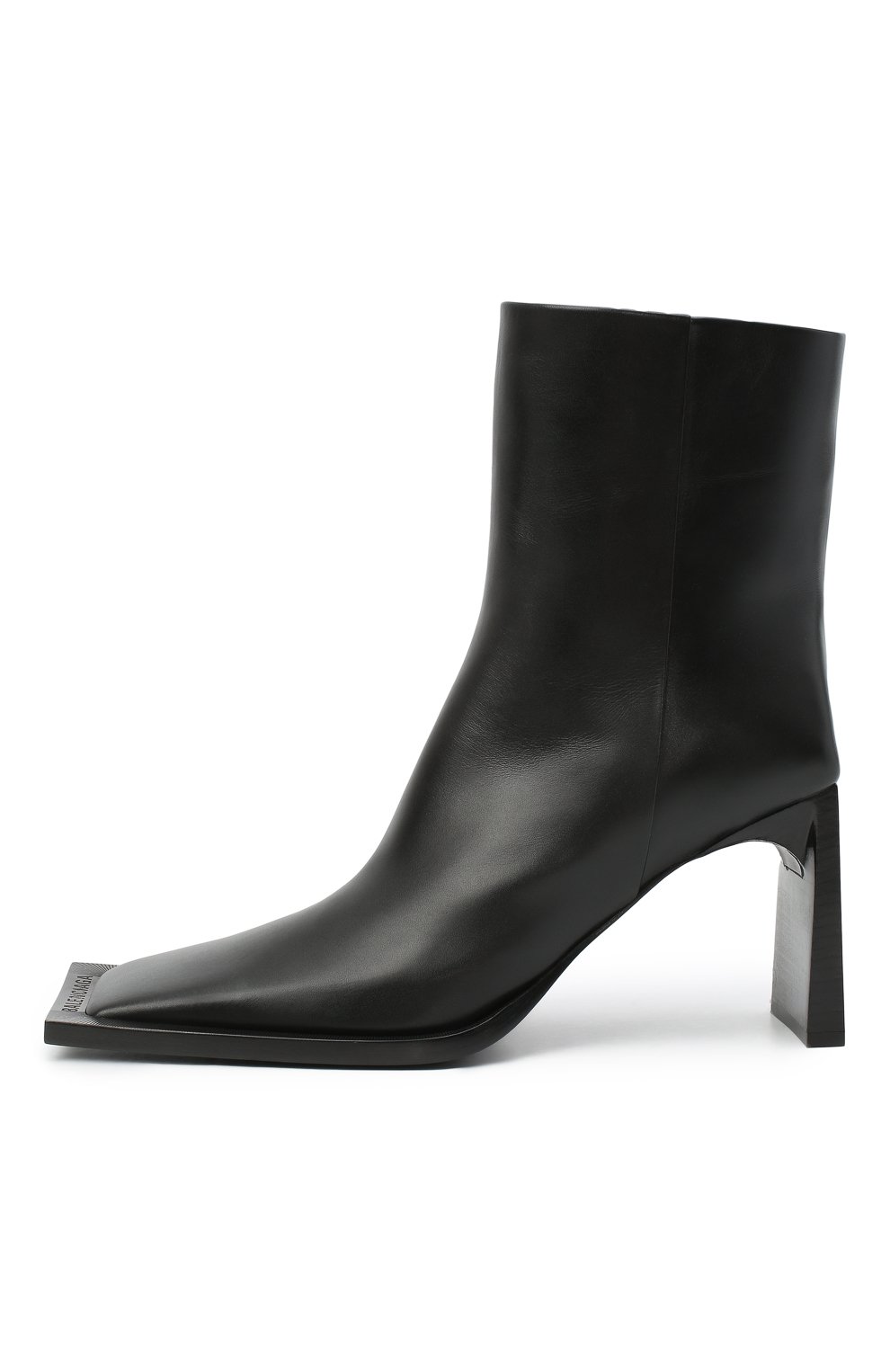 Кожаные ботильоны flat 90 BALENCIAGA, арт. 636632/WB980, фото 3