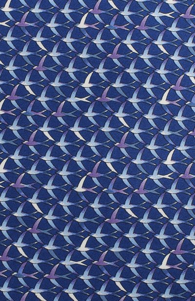 Шелковый галстук LANVIN синего цвета по цене 11950 руб., арт. 2339/TIE, фото 3 Шелковый галстук LANVIN, арт. 2339/TIE, фото 3