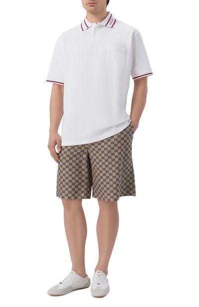 Льняные шорты GUCCI, арт. 742781/ZAM7G, фото 2