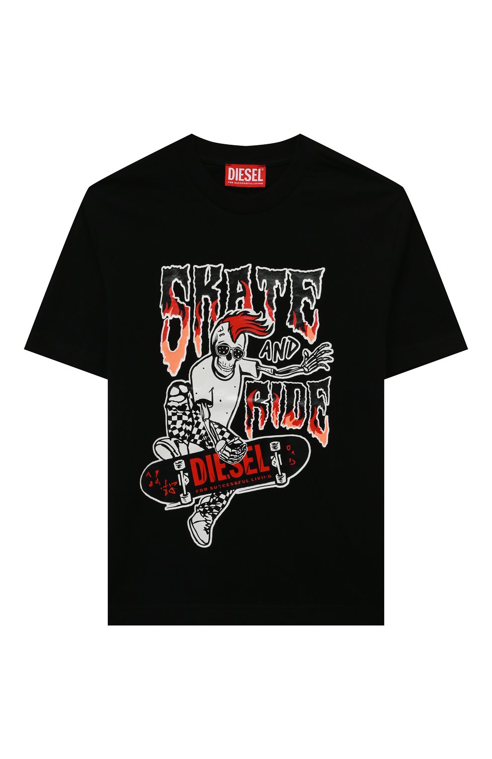 Хлопковая футболка DIESEL, арт. J01011-0GRAM, фото 1