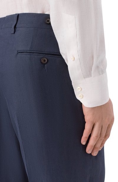 Льняные брюки CORNELIANI, арт. 274552/2714326, фото 5