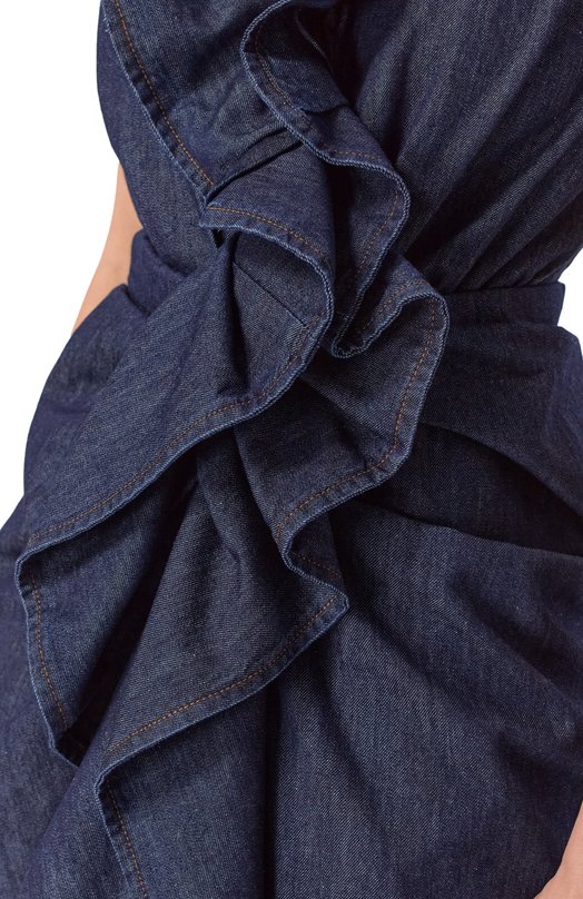 Джинсовое платье Dries Van Noten 131079/3386 Синий  131079/3386 Фото 4