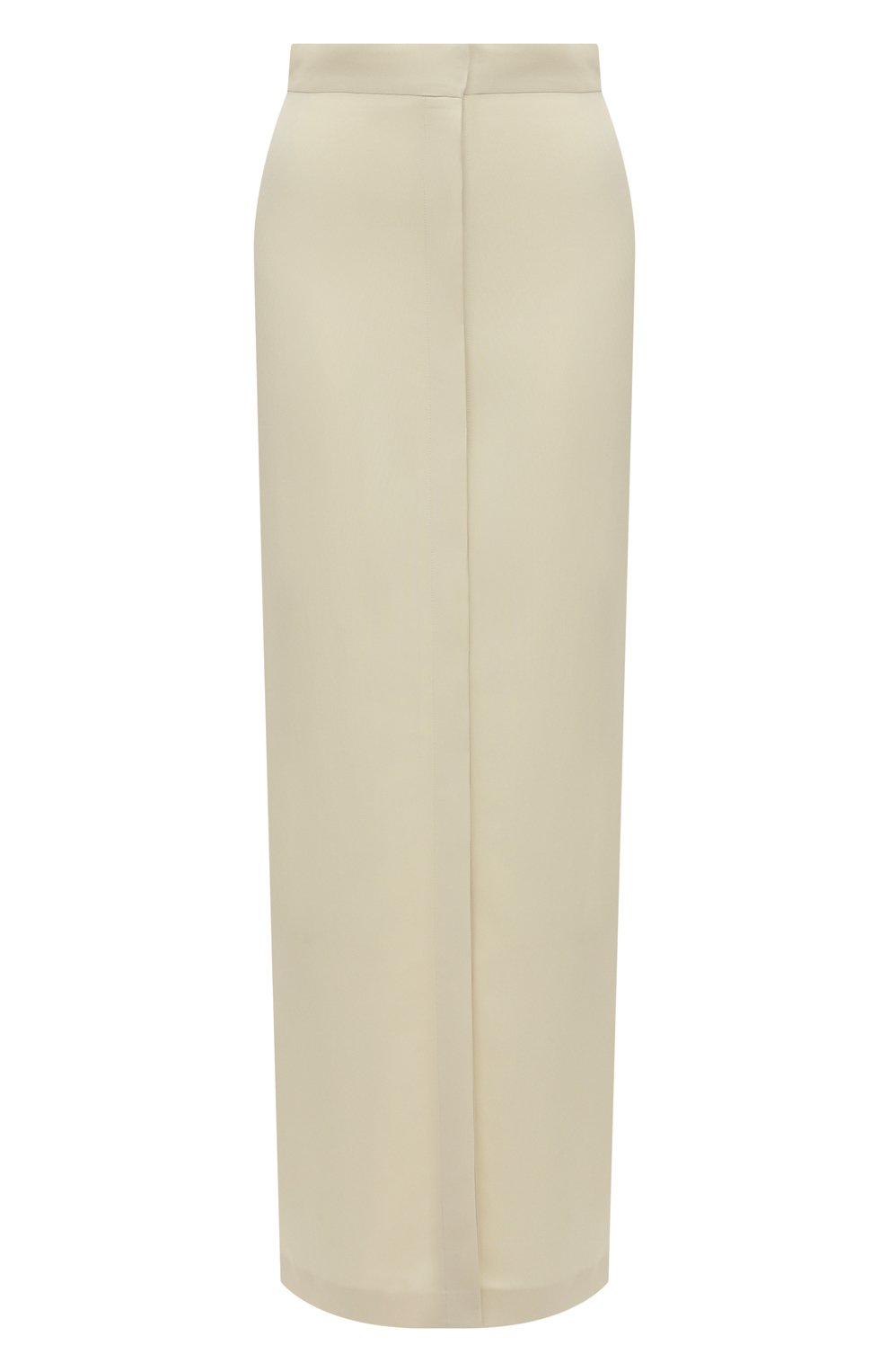 Юбка из вискозы и шелка TEGIN кремового цвета по цене 60000 руб., арт. SS2302A, фото 1 Юбка из вискозы и шелка TEGIN, арт. SS2302A, фото 1