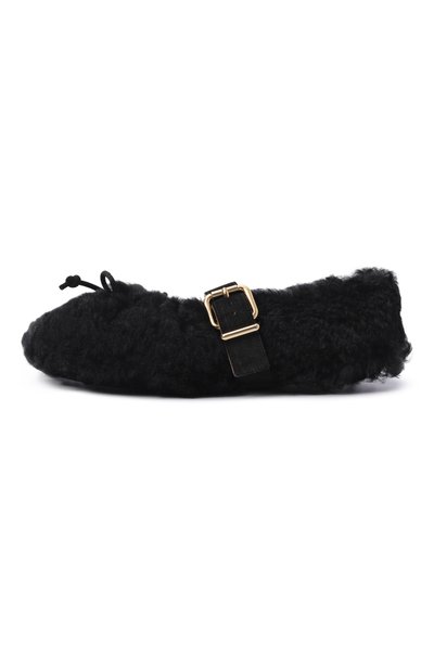 Балетки из овчины MARNI, арт. BAMS007200/P7844, фото 4