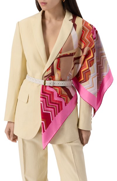 Шелковый платок MISSONI, арт. F041TWDA042, фото 2