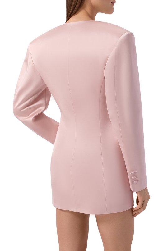 Атласное платье The Andamane T190109B/TNV134 Розовый  T190109B/TNV134 Фото 3