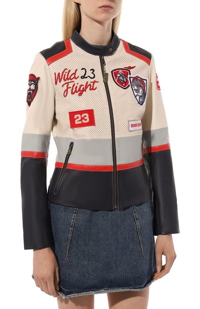 Кожаная куртка AERONAUTICA MILITARE, арт. PN6037DPL221, фото 3