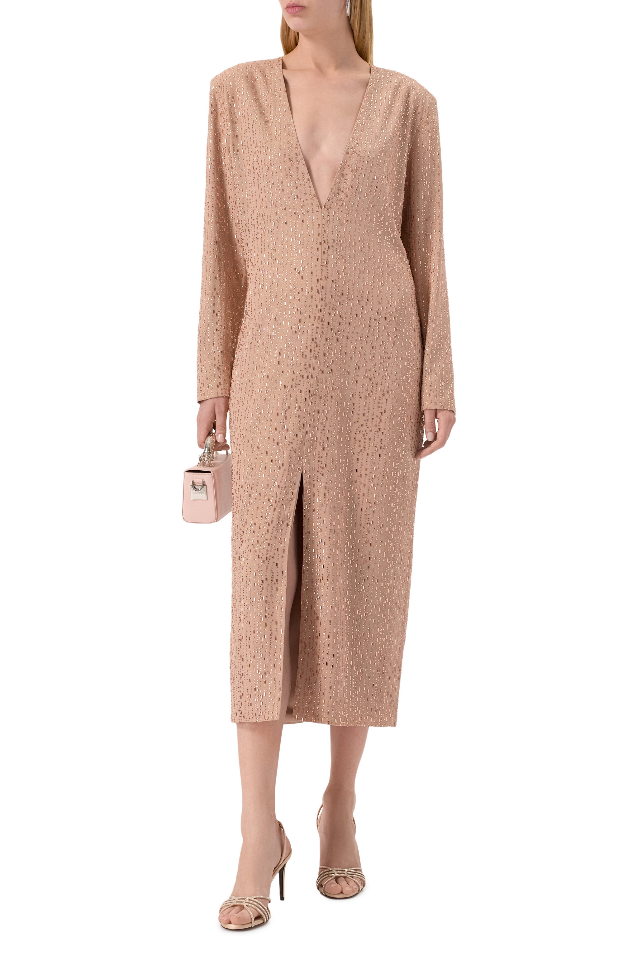 Платье с отделкой стразами RASARIO, арт. RS24F079DD006, фото 2