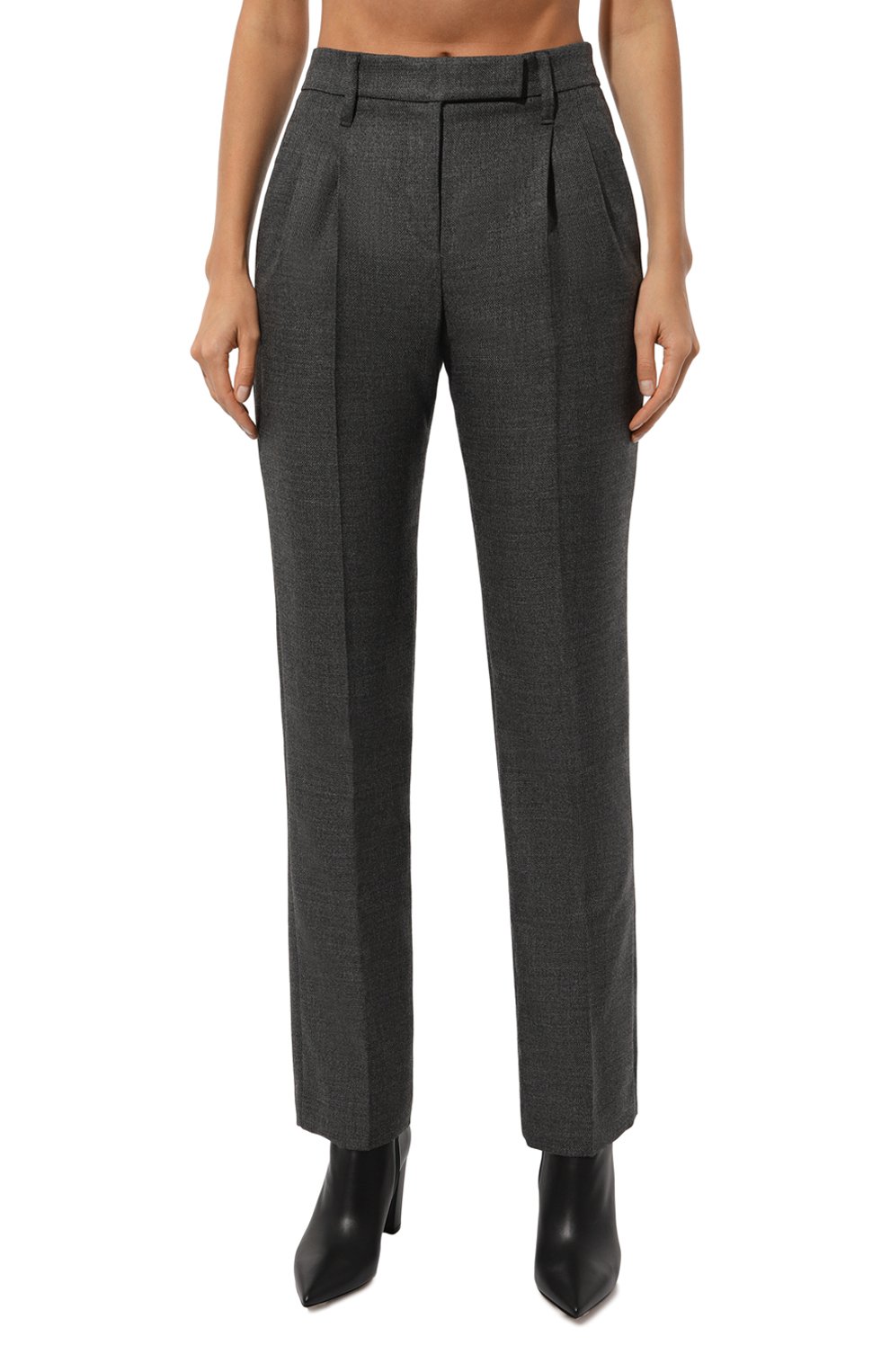 Шерстяные брюки BRUNELLO CUCINELLI, арт. MP573P8667, фото 3