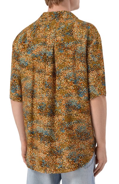 Рубашка из вискозы SAINT LAURENT, арт. 860621/Y2N18, фото 4