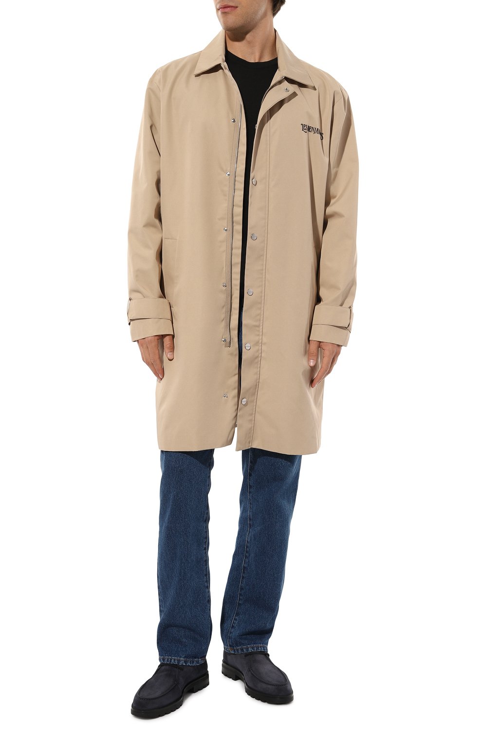 Замшевые ботинки detroit SANTONI темно-синего цвета по цене 61550 руб., арт. MGDG18609NE0BSU0, фото 2 Замшевые ботинки detroit SANTONI, арт. MGDG18609NE0BSU0, фото 2