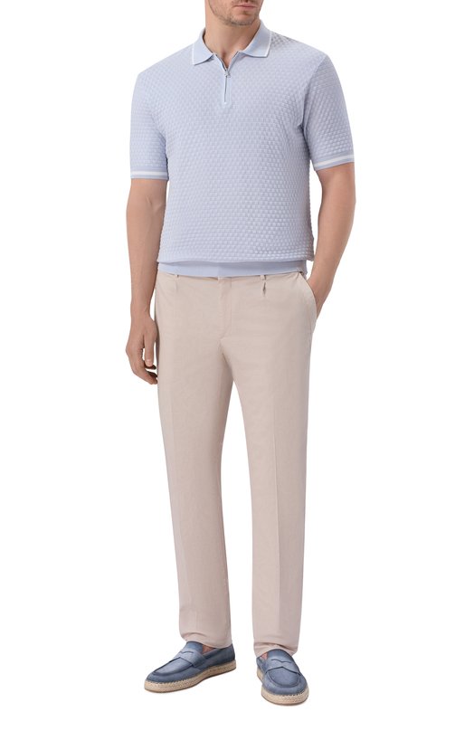 Замшевые эспадрильи Carlos Santoni MBCG22193PBTTSE2 Голубой  MBCG22193PBTTSE2 Фото 2