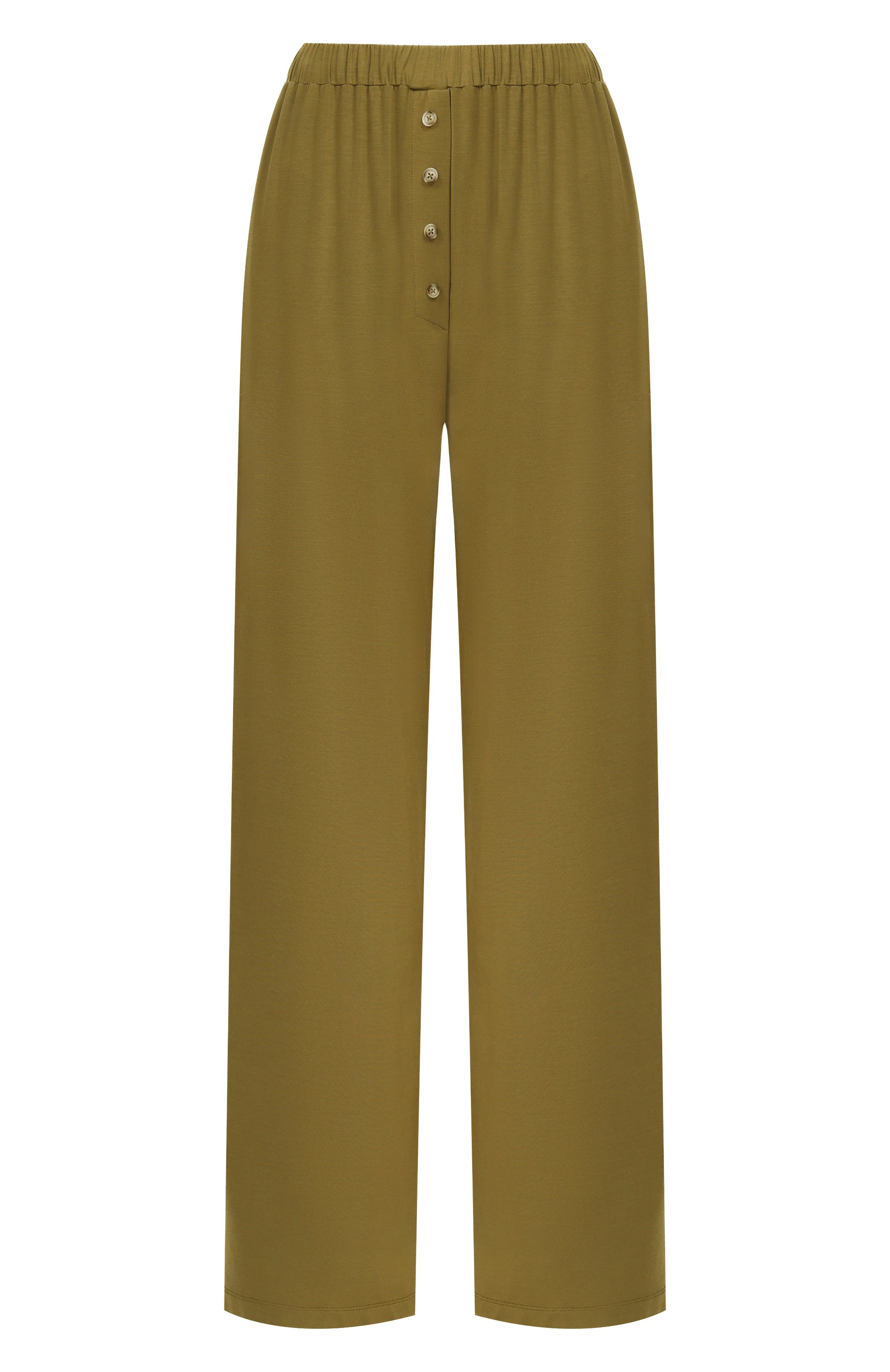 Брюки EDOMO хаки цвета по цене 16900 руб., арт. T006014FW2526, фото 1 Брюки EDOMO, арт. T006014FW2526, фото 1