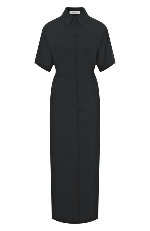 Шерстяное платье Agnona TR1009E/UW022E Чёрный TR1009E/UW022E