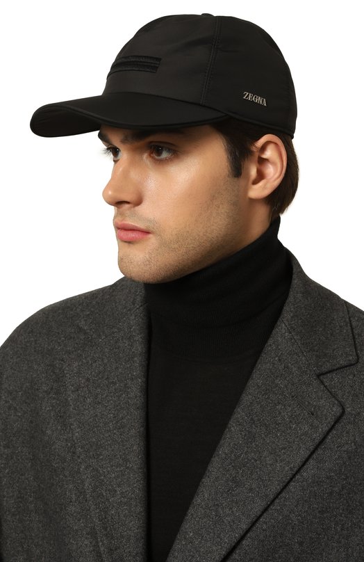 Бейсболка Zegna B8C/E8I00H Чёрный  B8C/E8I00H Фото 2
