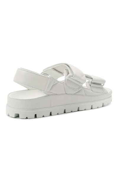 Кожаные сандалии PRADA, арт. 1X721M-038-F0009-020, фото 5