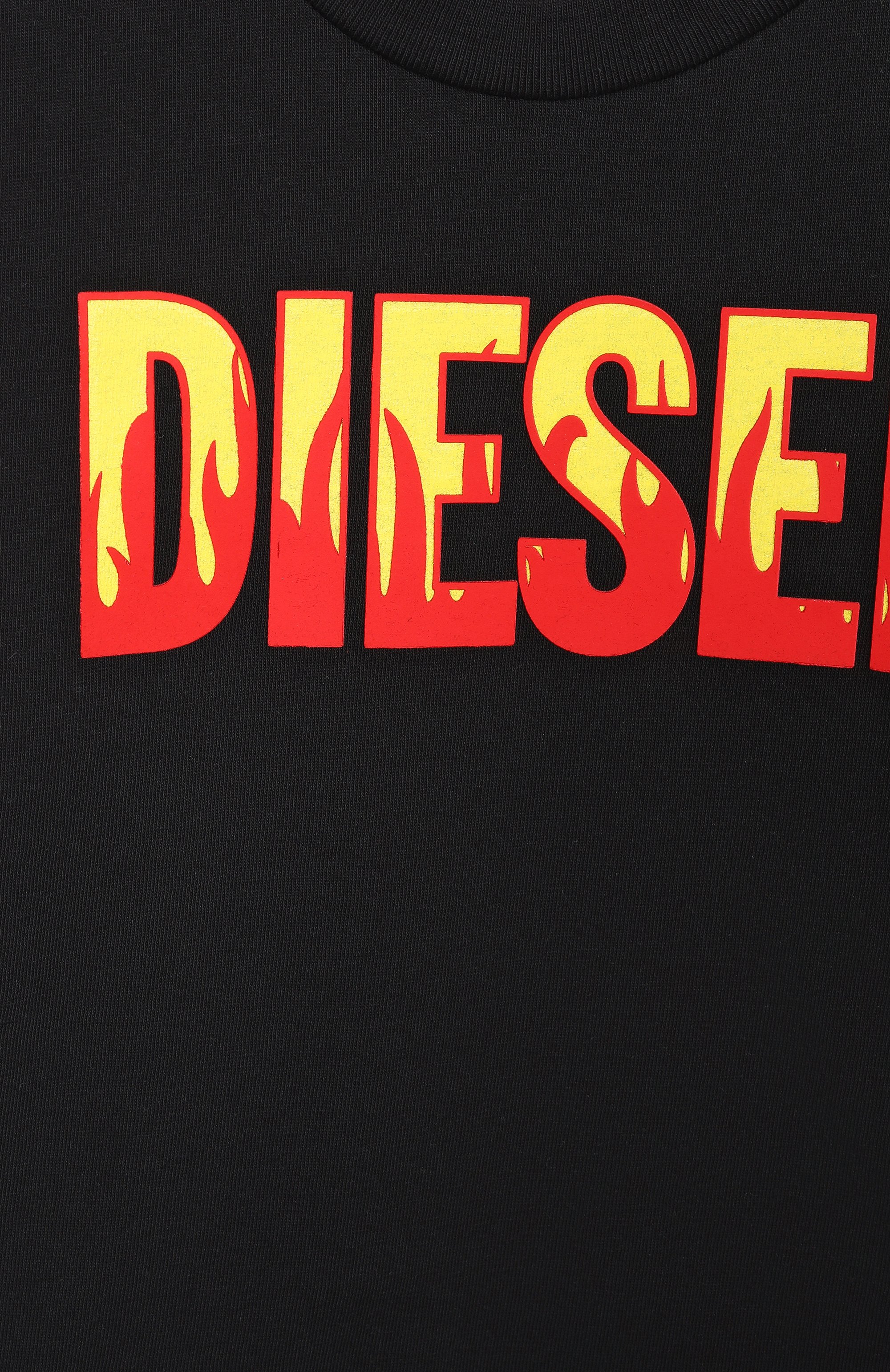 Хлопковая футболка DIESEL, арт. K00758/00YI9, фото 3