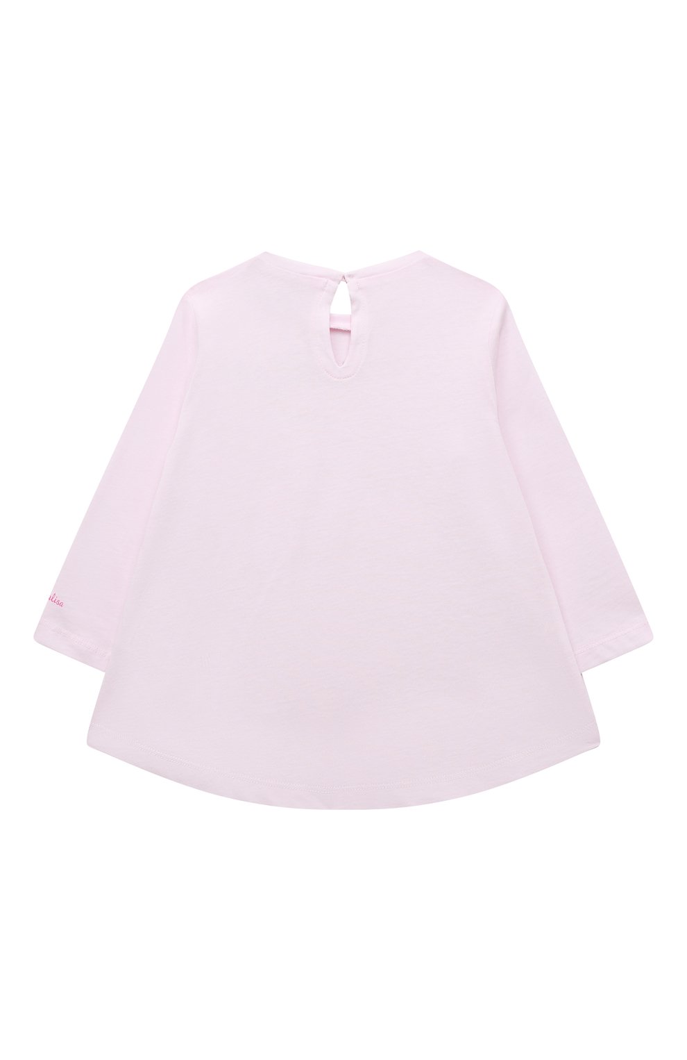 Хлопковый лонгслив MONNALISA, арт. 390603, фото 2