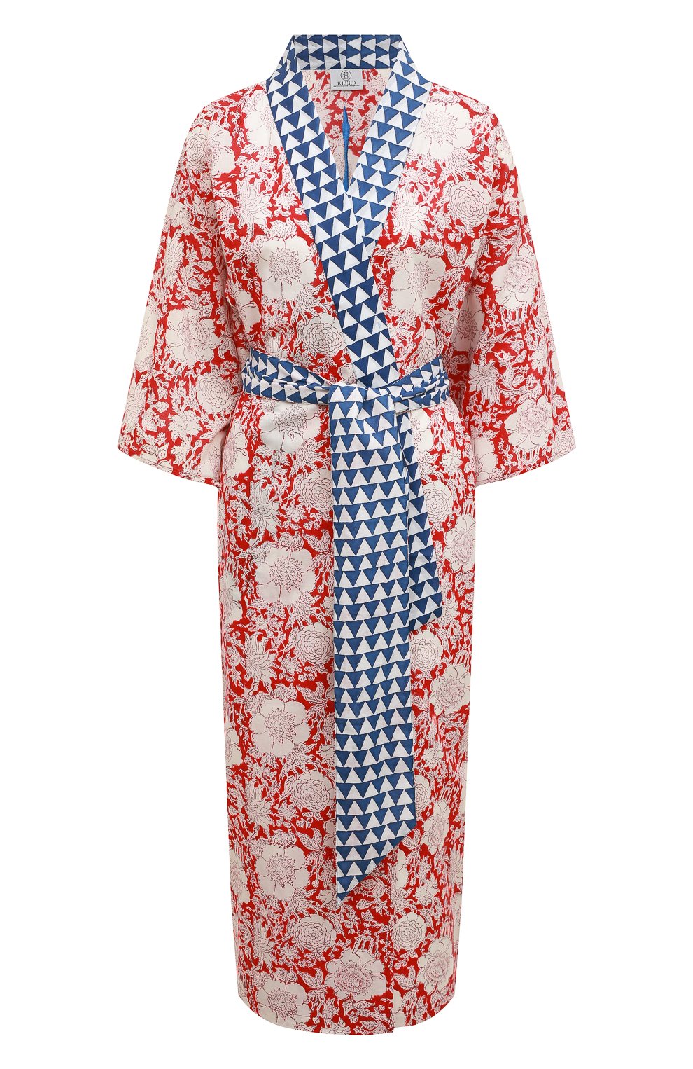 Хлопковое кимоно KLEED LOUNGEWEAR, арт. RED SAMBAR KIM0N0, фото 1