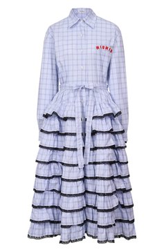 Хлопковое платье MIU MIU, арт. MF4084-1YJG-F0012, фото 1
