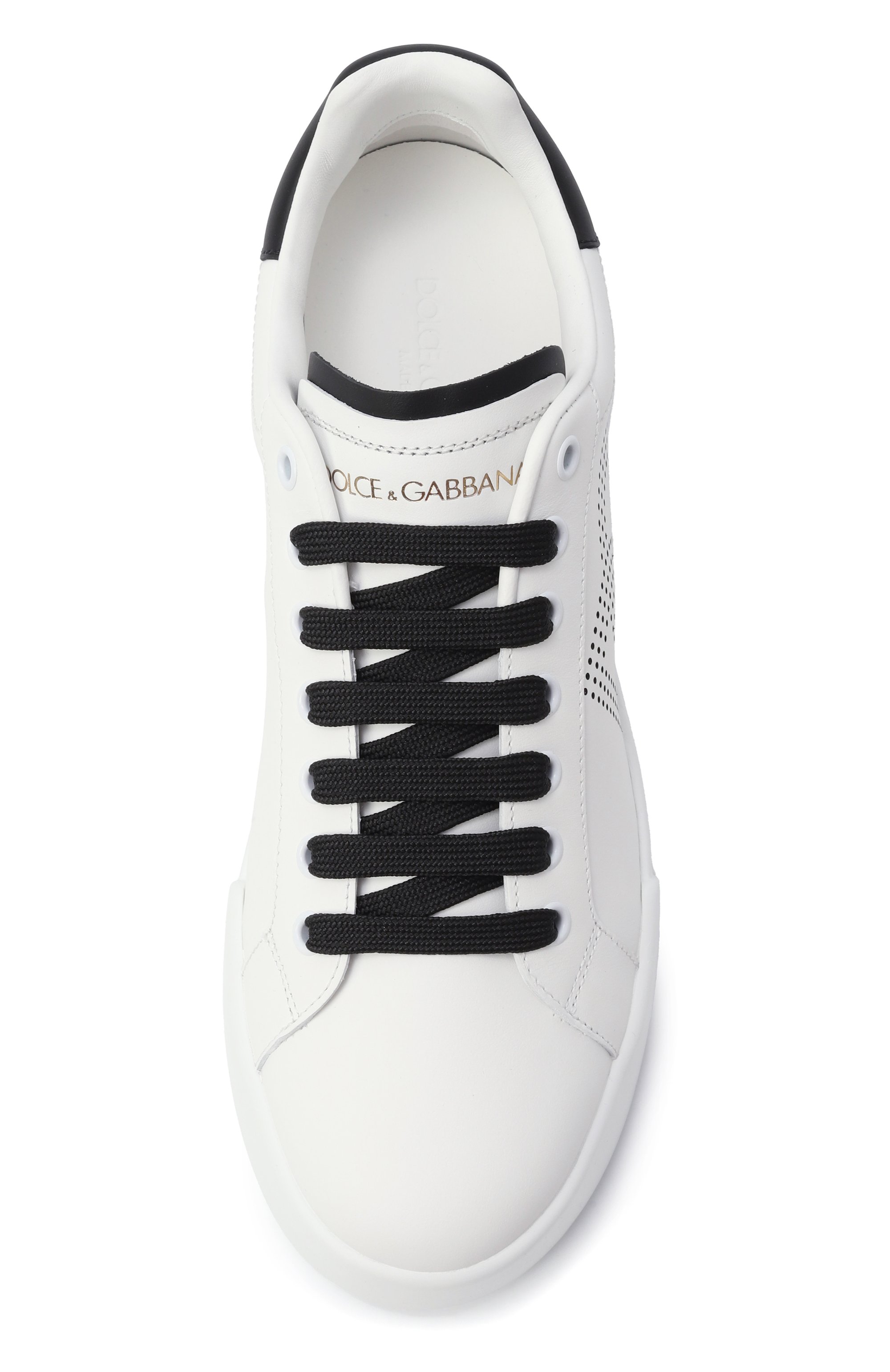 Кожаные кеды strobel portofino light DOLCE & GABBANA, арт. CK2324/AV066, фото 6