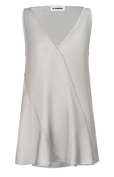 Женский атласный топ JIL SANDER, арт. J01NC0176/J65022