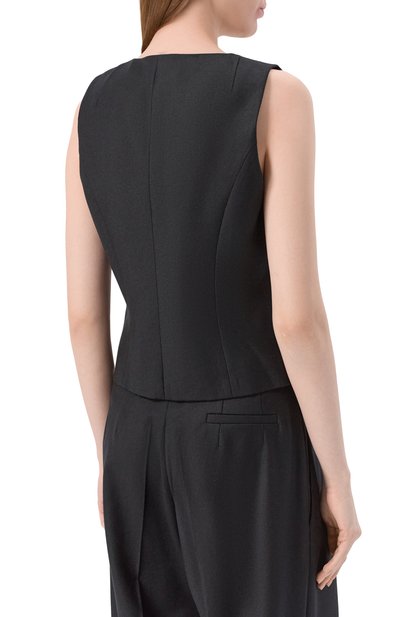 Жилет из кашемира и шелка LESYANEBO, арт. LN03H- 411_MAE, фото 4