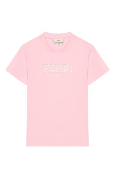 Хлопковая футболка FENDI, арт. JUI159/7AJ/4-6, фото 1