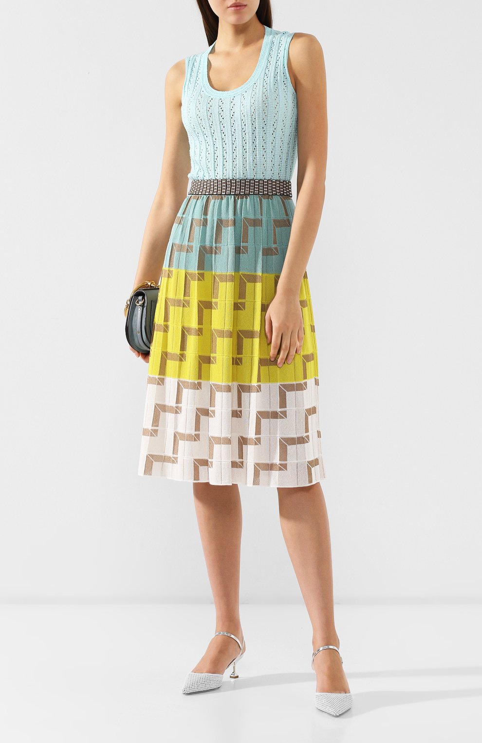 Топ из смеси вискозы и хлопка M MISSONI, арт. 2DJ00020/2K000E, фото 2