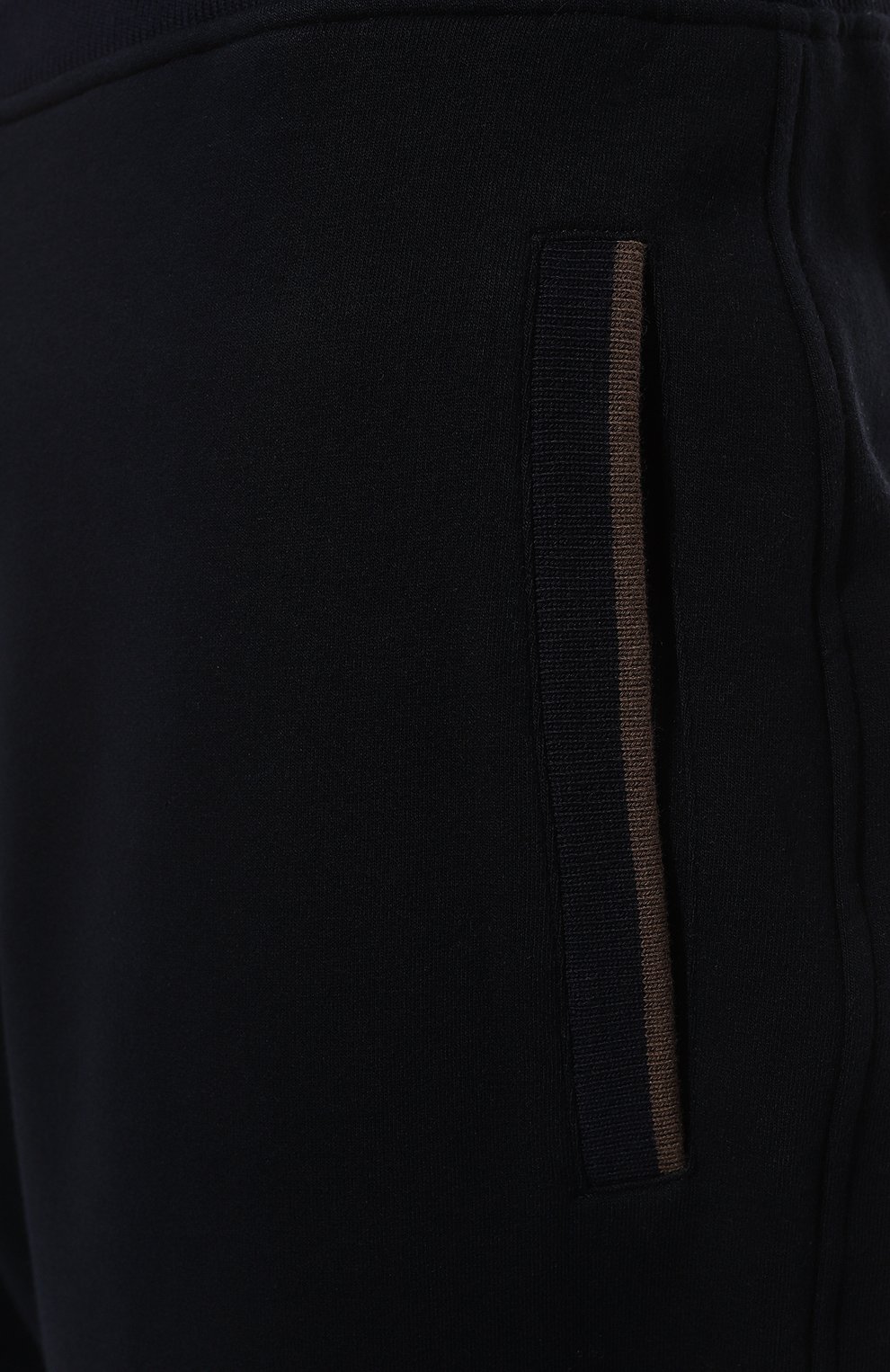 Хлопковые джоггеры STEFANO RICCI темно-синего цвета по цене 105000 руб., арт. K101044P3P/T24454, фото 5 Хлопковые джоггеры STEFANO RICCI, арт. K101044P3P/T24454, фото 5