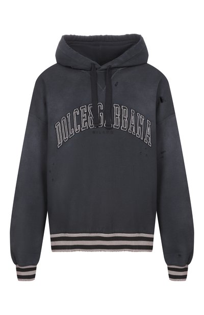 Мужской хлопковое худи DOLCE & GABBANA, арт. G9CACZ/G7N3T