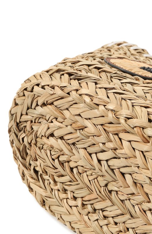 Сумка Small Paper Eyes Basket Anya Hindmarch Бежевый, фото 3