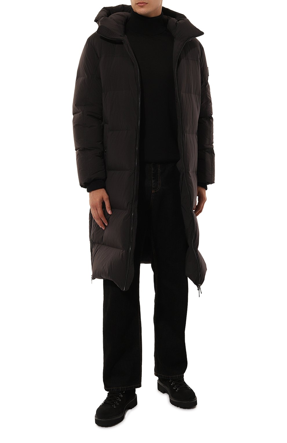 Пуховик ADD темно-серого цвета по цене 85700 руб., арт. 10AMZ26, фото 2 Пуховик ADD, арт. 10AMZ26, фото 2