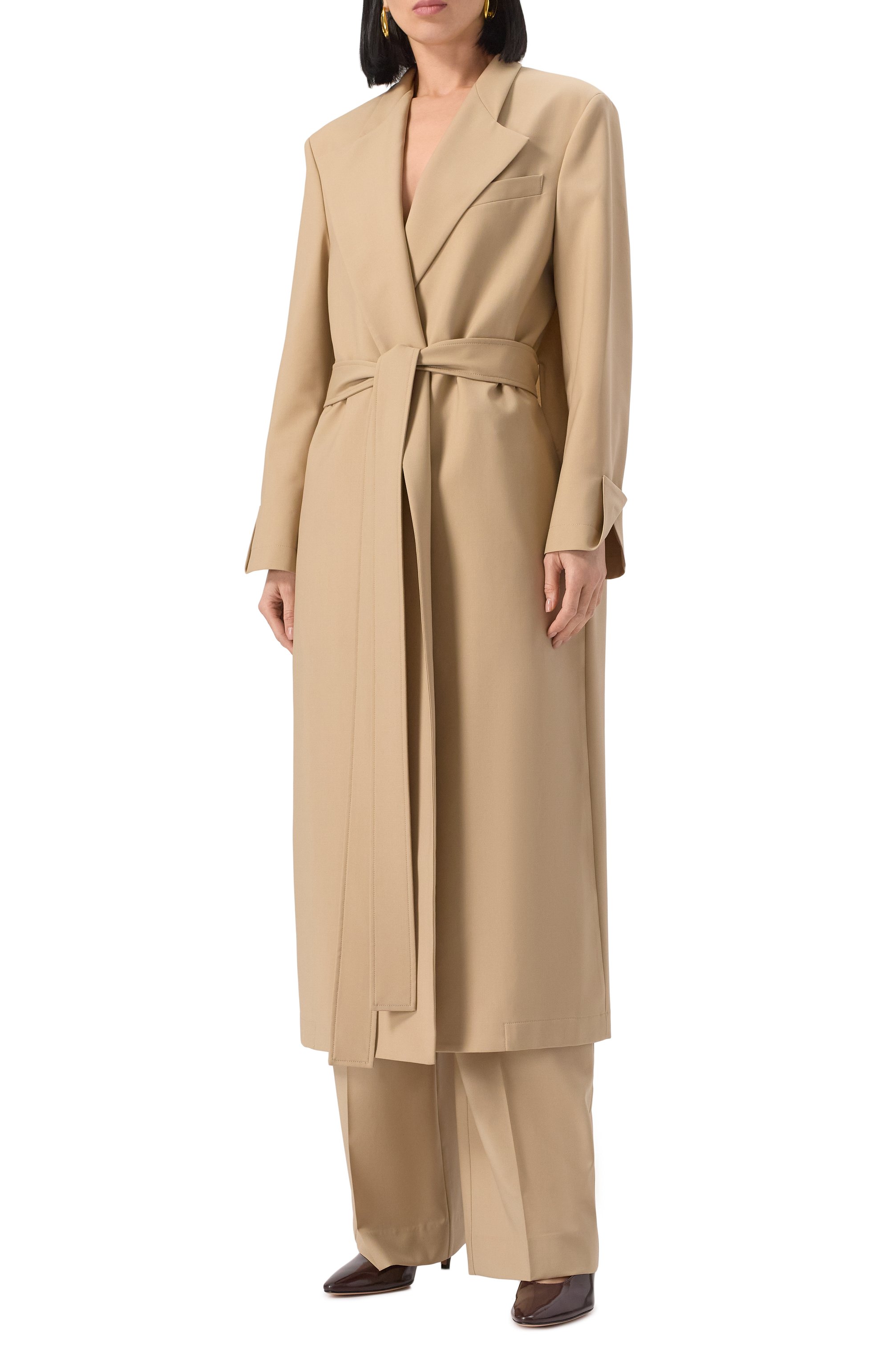 Шерстяное пальто SASUPHI, арт. S25803/W0, фото 3