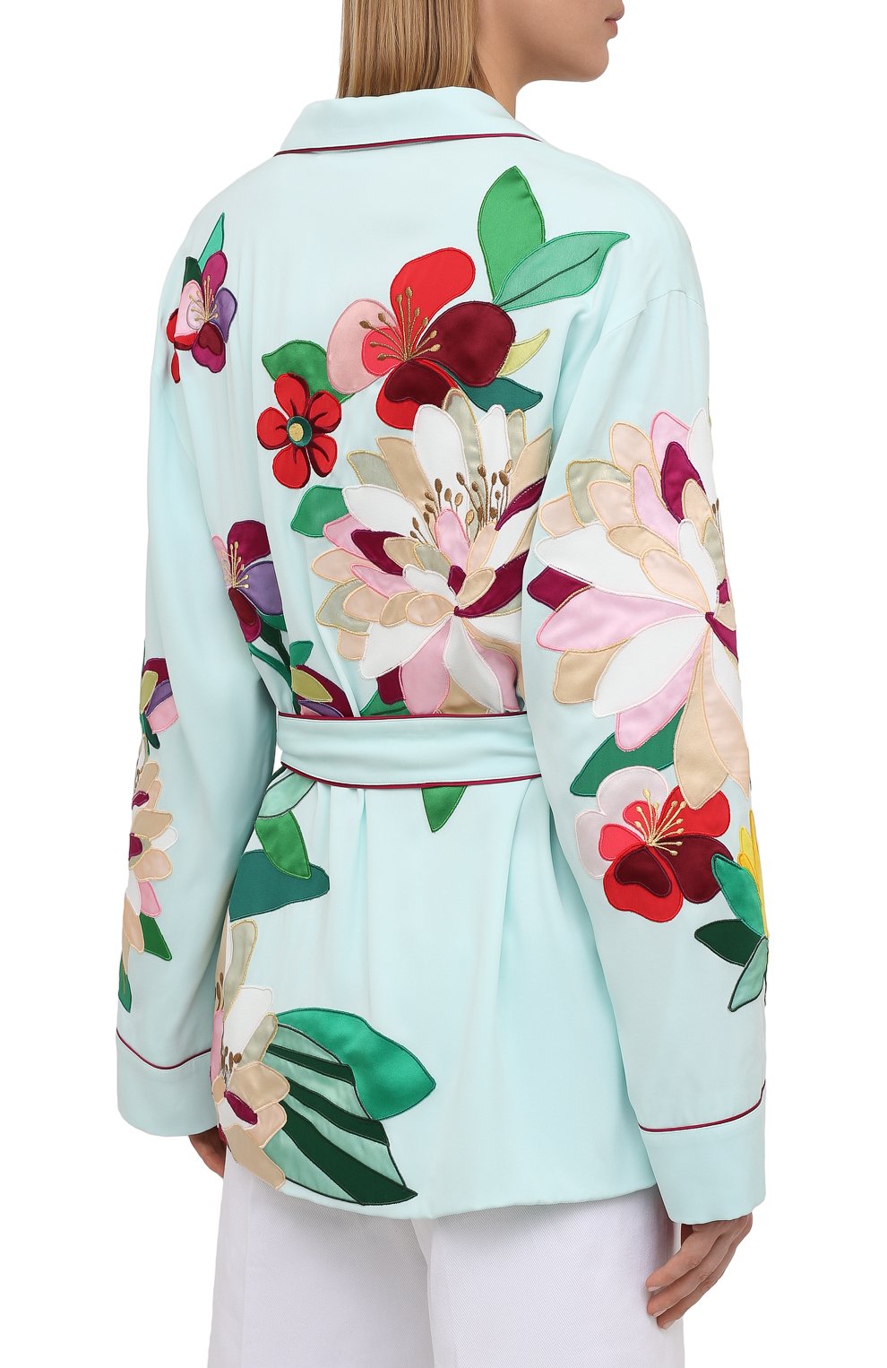 Шелковая рубашка DOLCE & GABBANA, арт. F5M25Z/G7VSP, фото 4